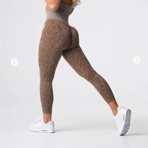 NVGTN Mocha Snakeskin Leggings
